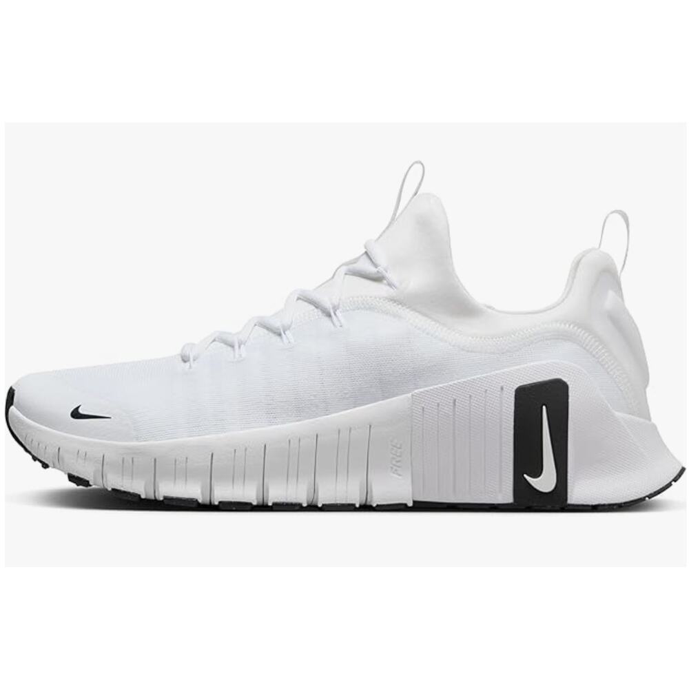 Nike Mens Free Metcon 6, White/Black/White 8.5 Medium